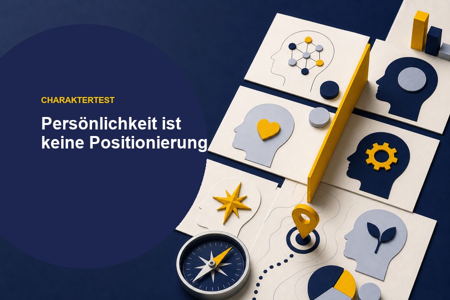 Titelbild zum Charaktertest und zur eigenen Positionierung.