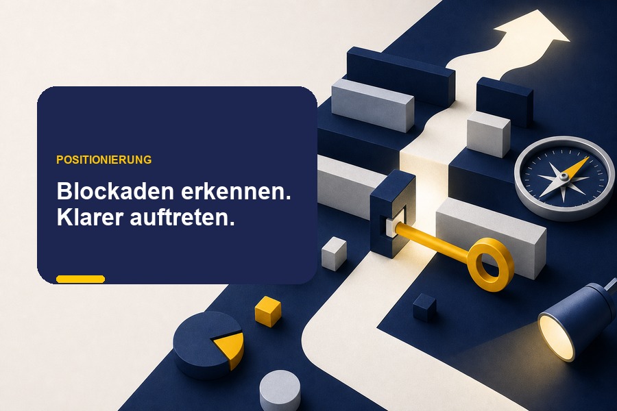 Titelbild zum Ratgeber Positive Glaubenssätze mit Gegenüberstellung von Gedanke und Positionierung.