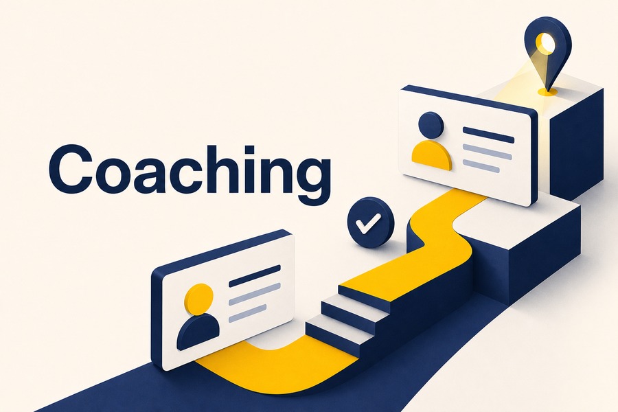 Coaching mit Entwicklungspfad und Dialogkarten